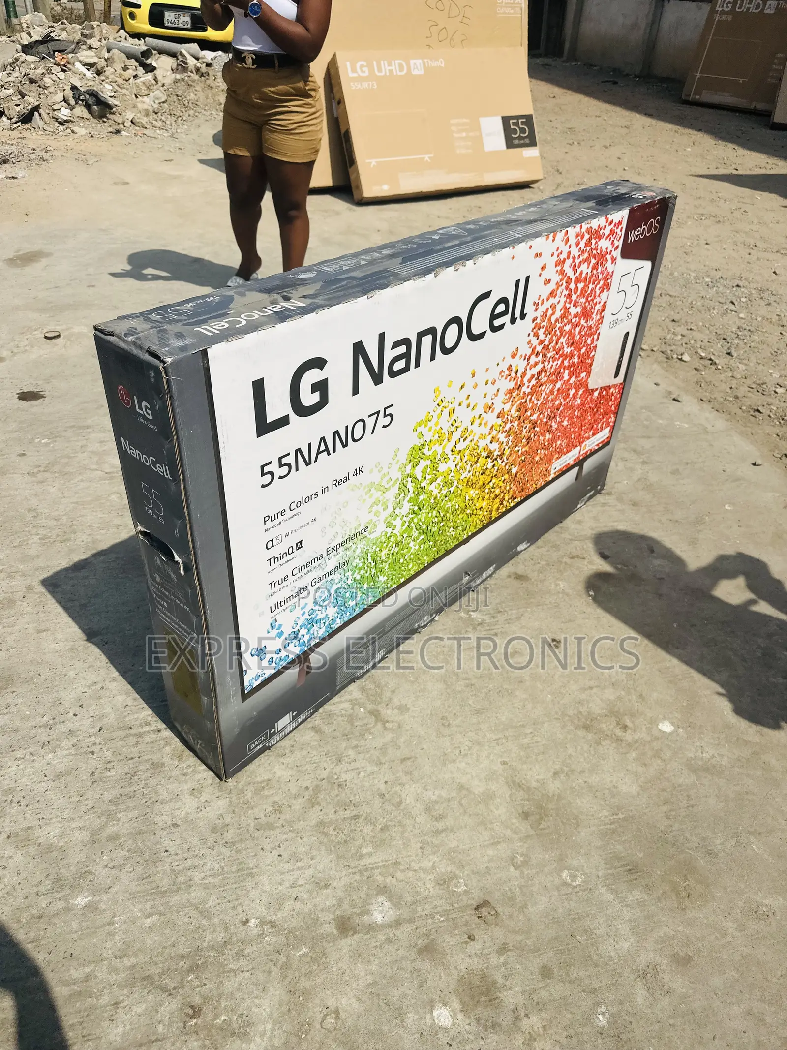 Newly Sealed in Box Uhd Smart 55”Nano75