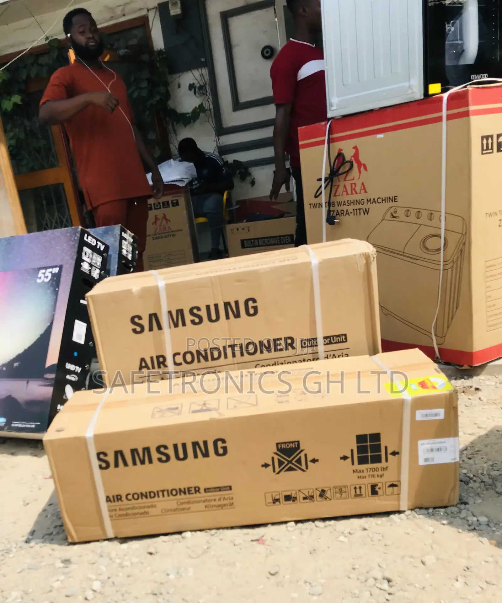 Fast Chilling Samsung 1:5 Horsepower R410a Split Ac