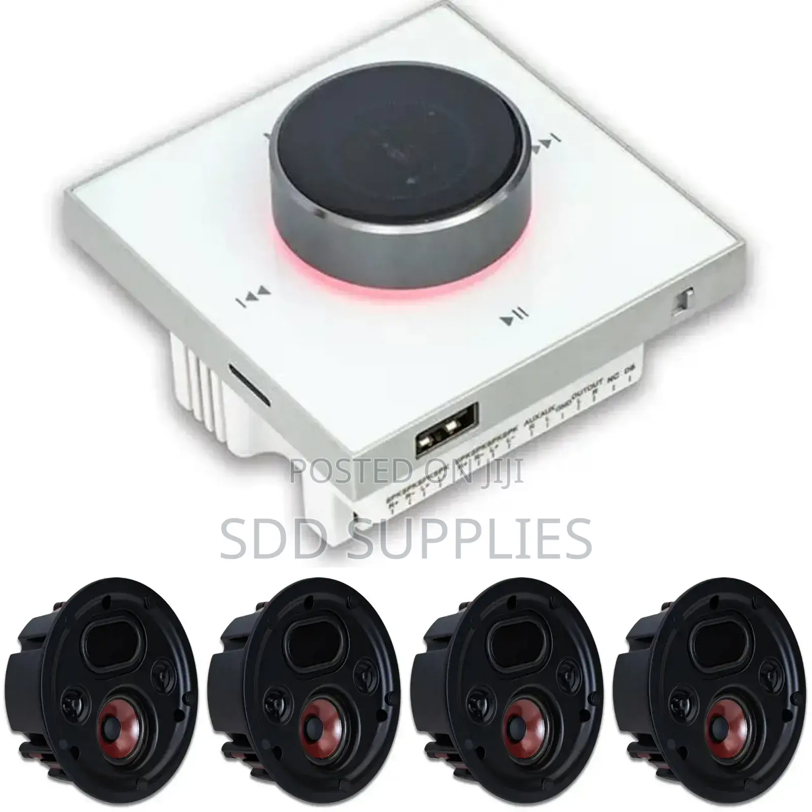 Quality 100w Mani Amplifier 2set of Luxury Ceiling Speaker