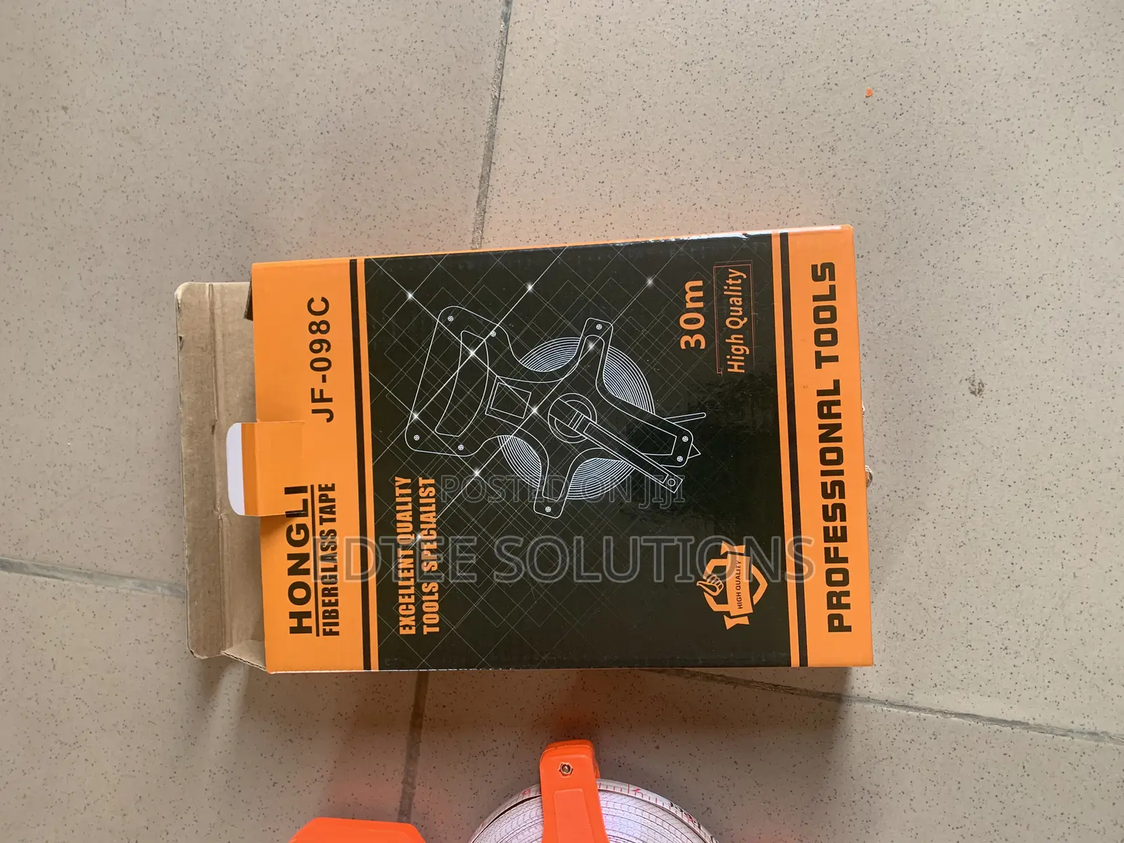 30m (100ft) High Quality Fiberglass Tape (Surveyor’S Tape)