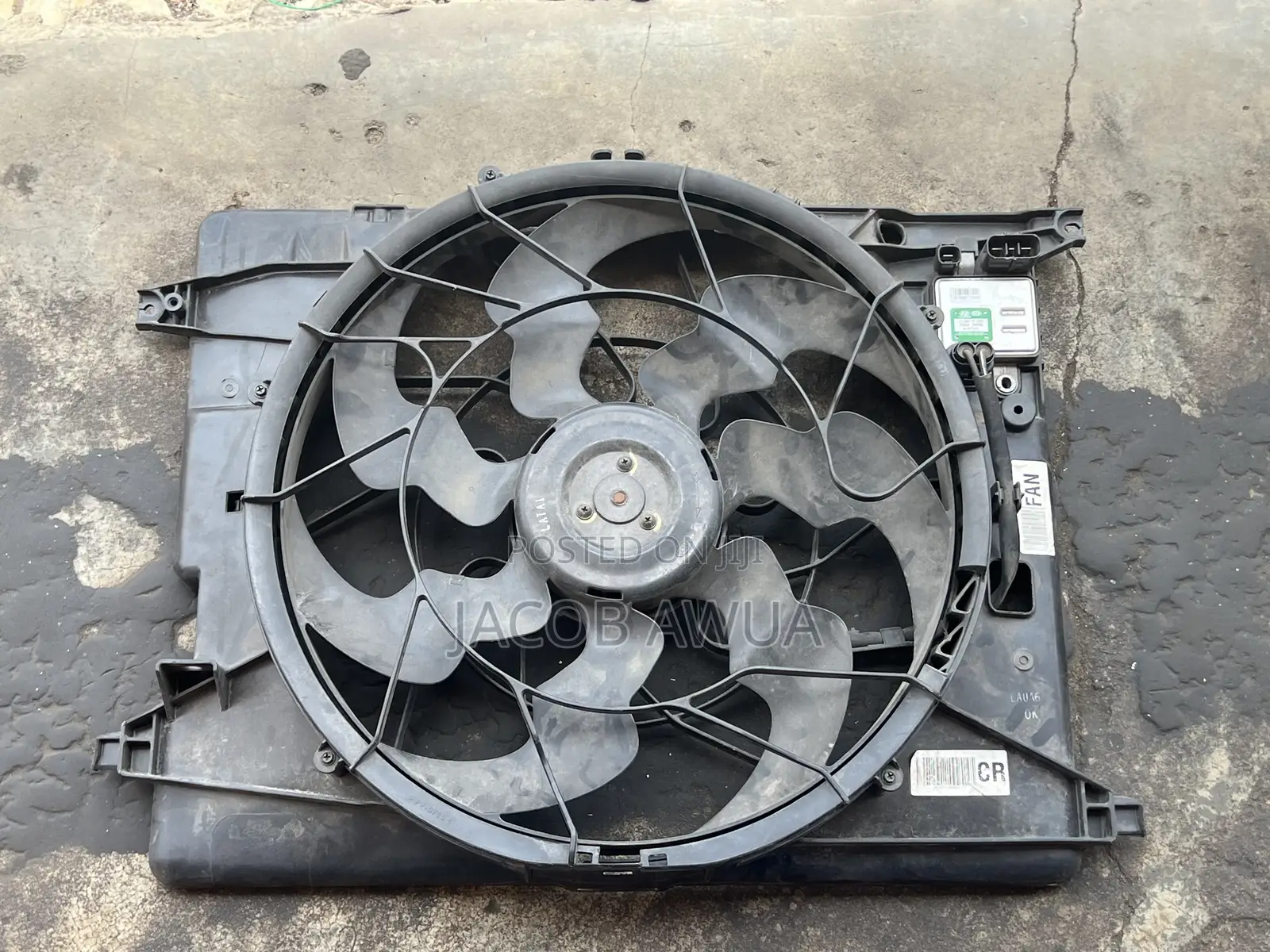 Hyundai Genesis 2015 Radiator Cooling Fan With Module
