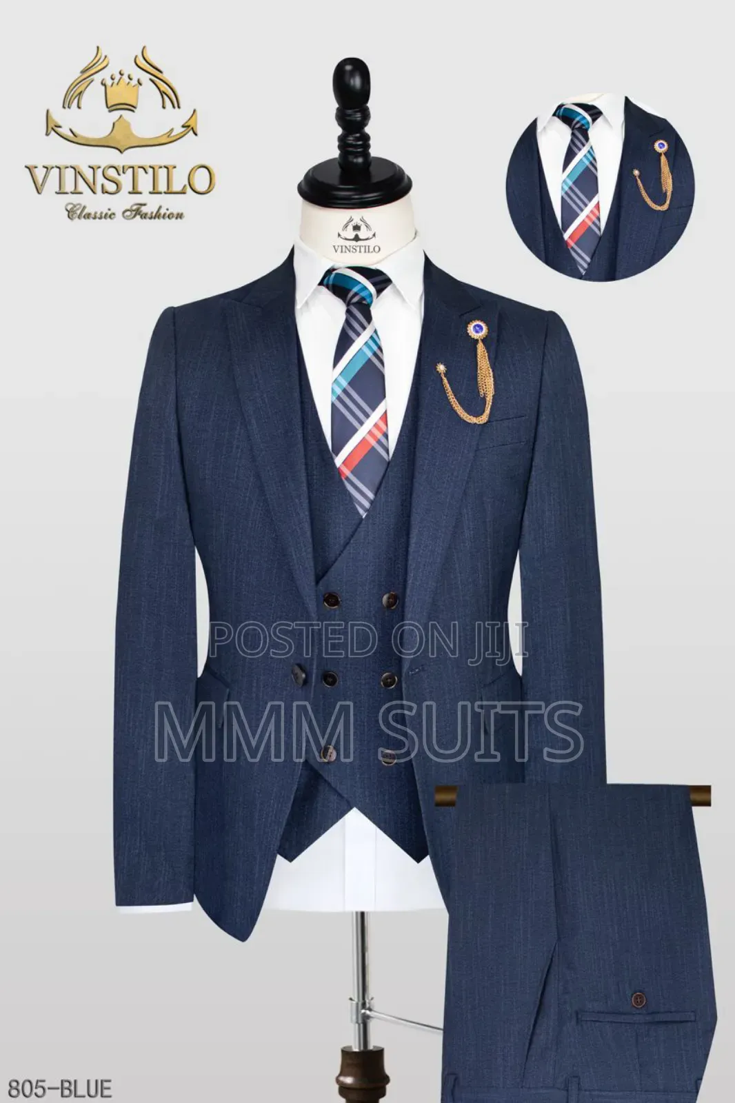 Quality 3-piece Men Vinstillo Turkish Suit