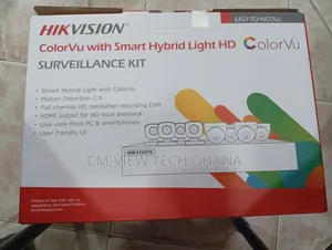 Hikvision 8chanel Colorvu Surveillance Kit 2mp