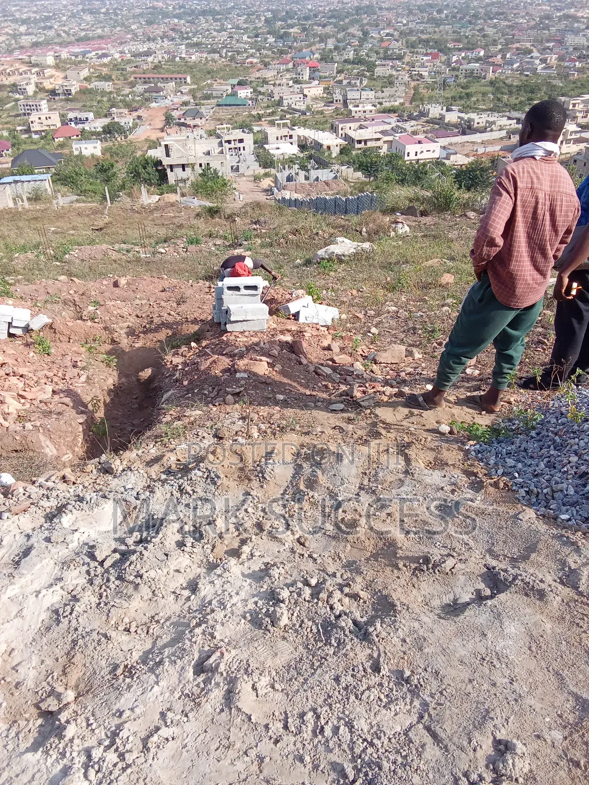 Two Plots of Mountain View Land Selling at Abokobi