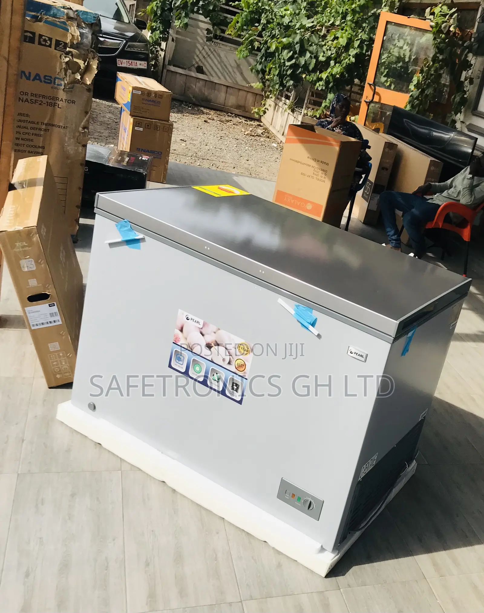 Reliable Fast 250 Liters Singledoor Pearl Grey Freezer