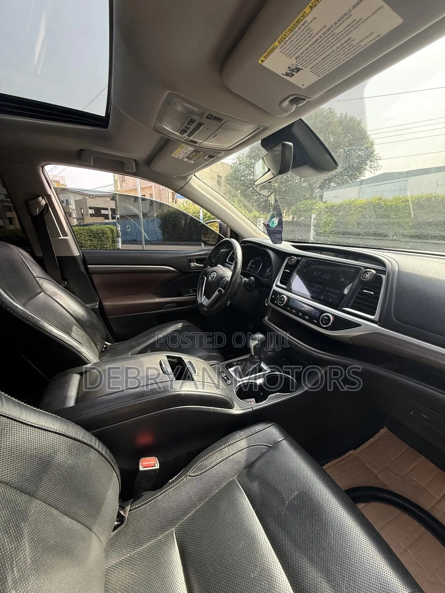 Toyota Highlander Limited 4x4 V6 (3.5L 6cyl 8A) 2017 White
