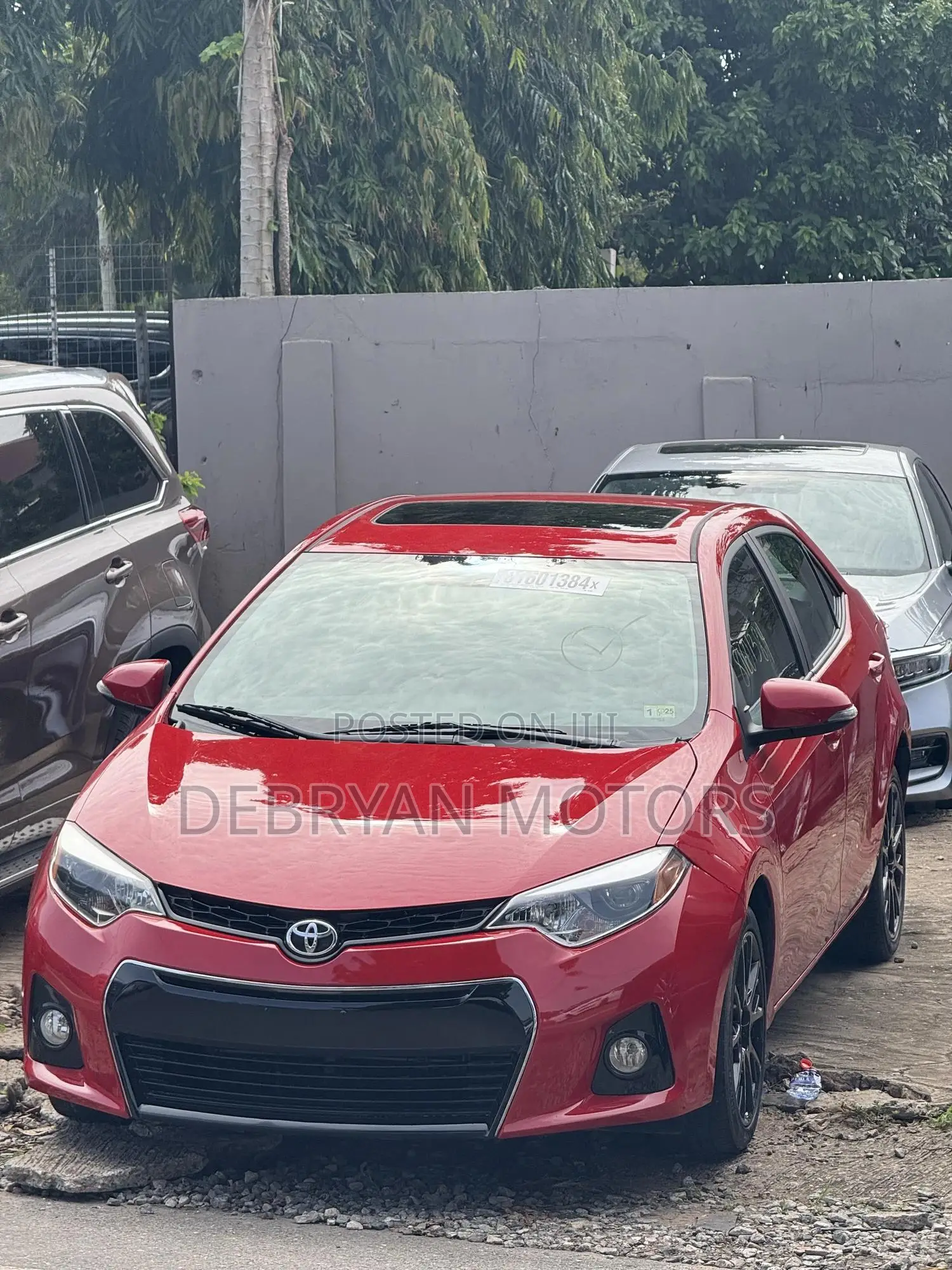 Toyota Corolla S w/Special Edition Pkg (1.8L 4cyl CVT) 2016 Red