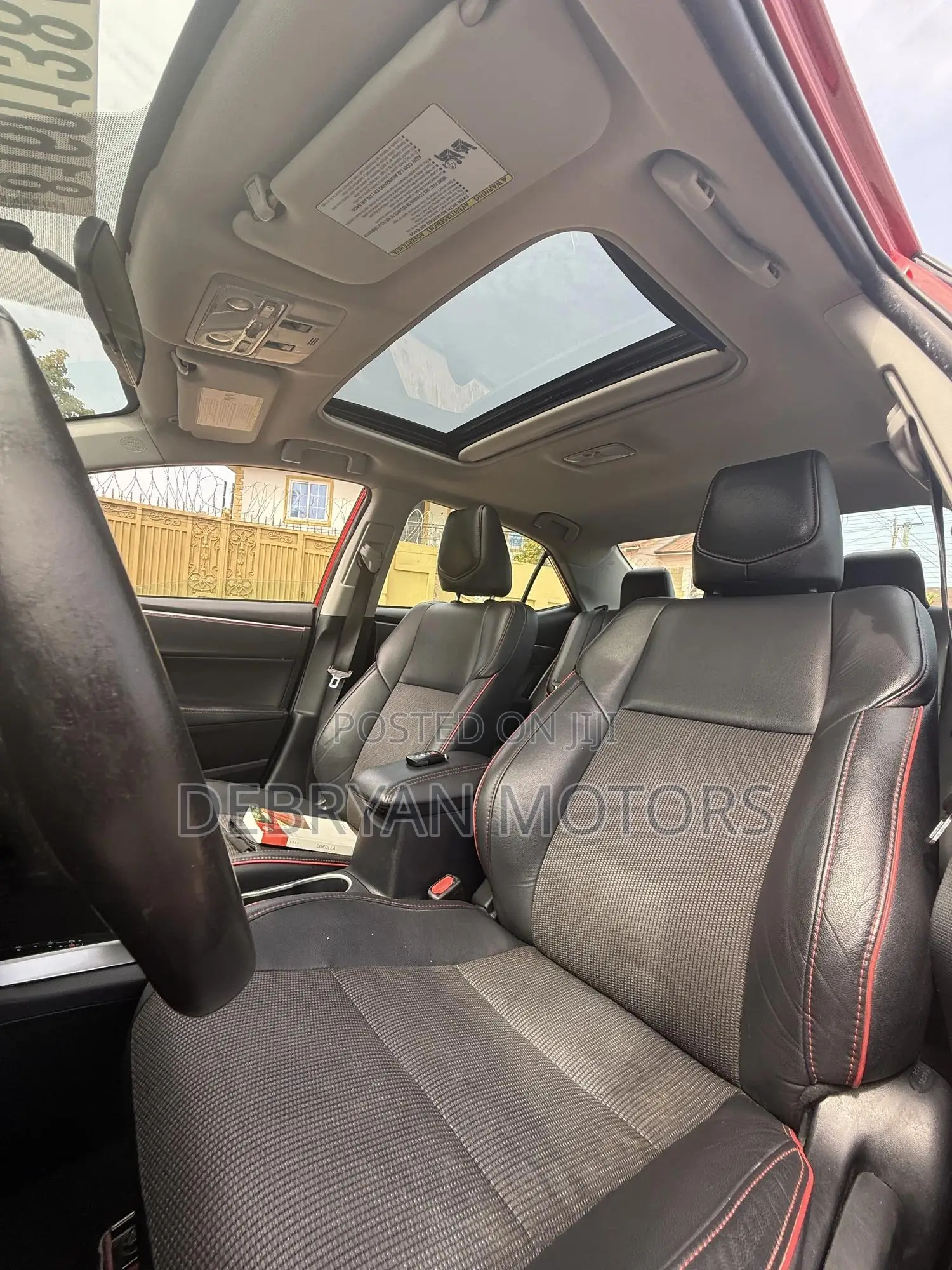 Toyota Corolla S w/Special Edition Pkg (1.8L 4cyl CVT) 2016 Red