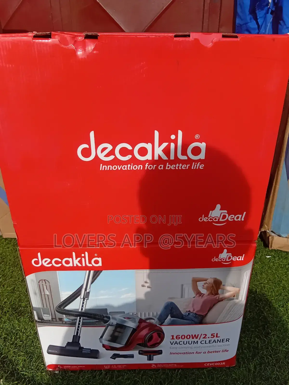 Bring Happy Home With Decakila 1600w/2.5l Vacuum Cleaner