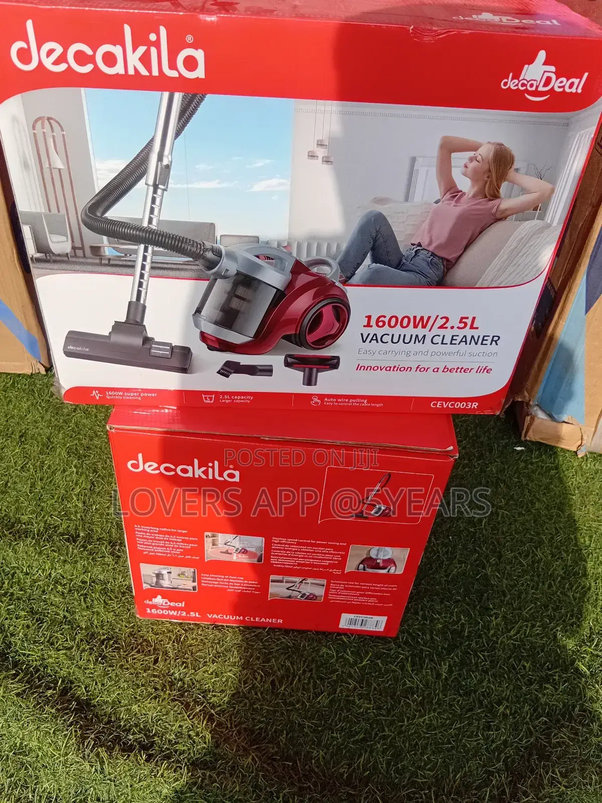 Expect Approved Decakila 1600w/2.5l Vacuum Cleaner Decakila