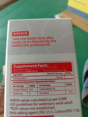 Coenzyme Q10 (Coq 10)