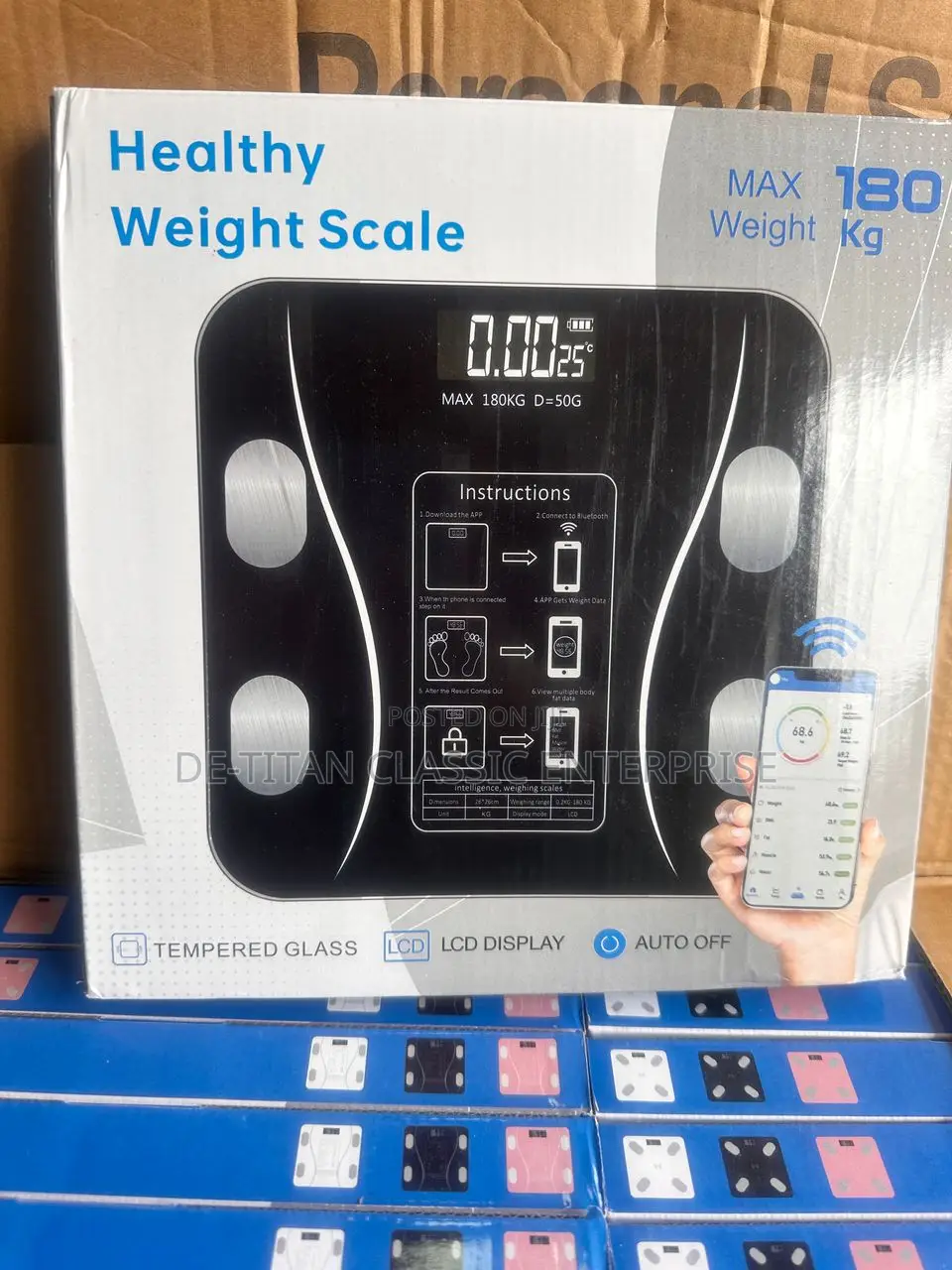 Smart Bluetooth Body Fat Scale