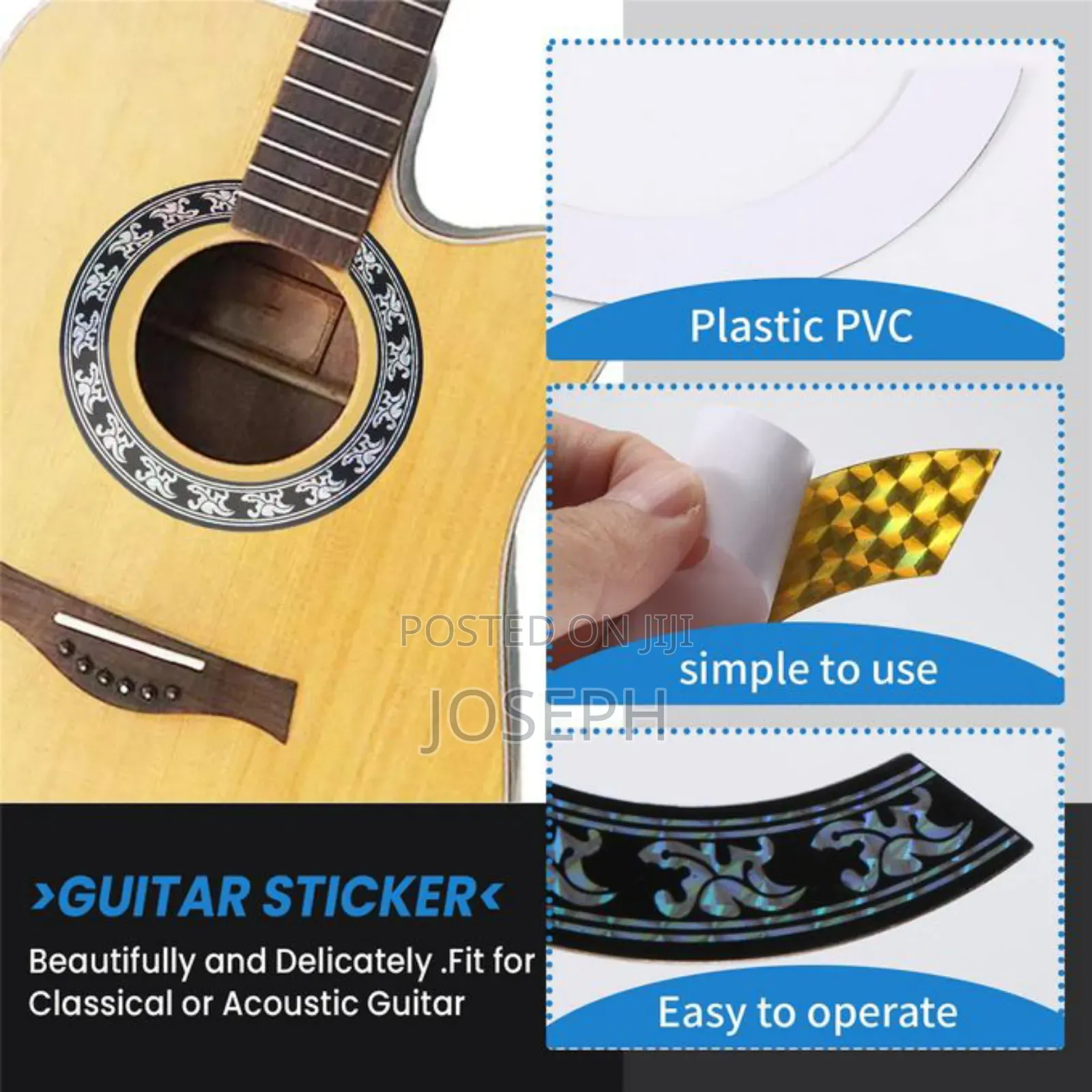 Guitar Protection Stickers