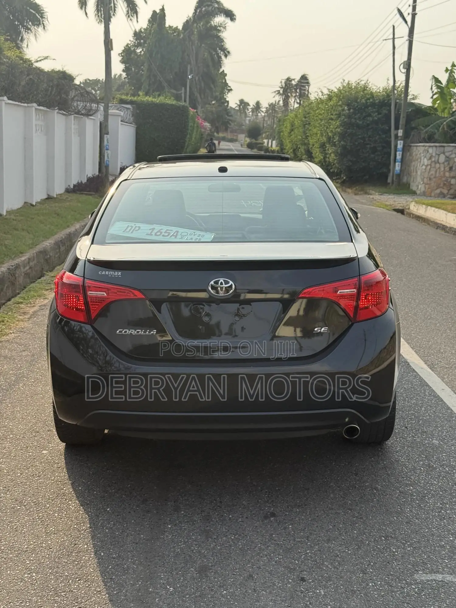Toyota Corolla SE 4dr Sedan (1.8L 4cyl CVT) 2017 Black