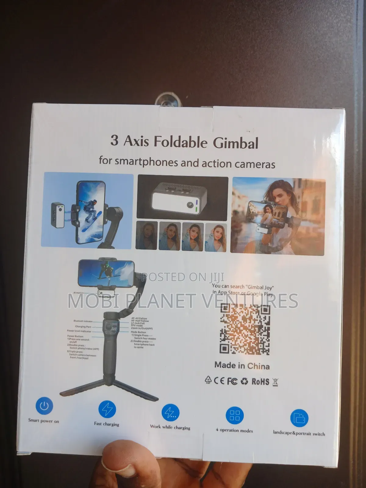 3-Axis Smartphone Gimbal - For Pro Footage