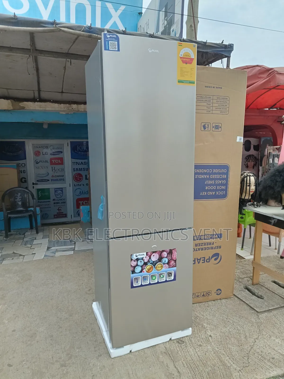 Pearl 261ltr Double Door Refrigerator