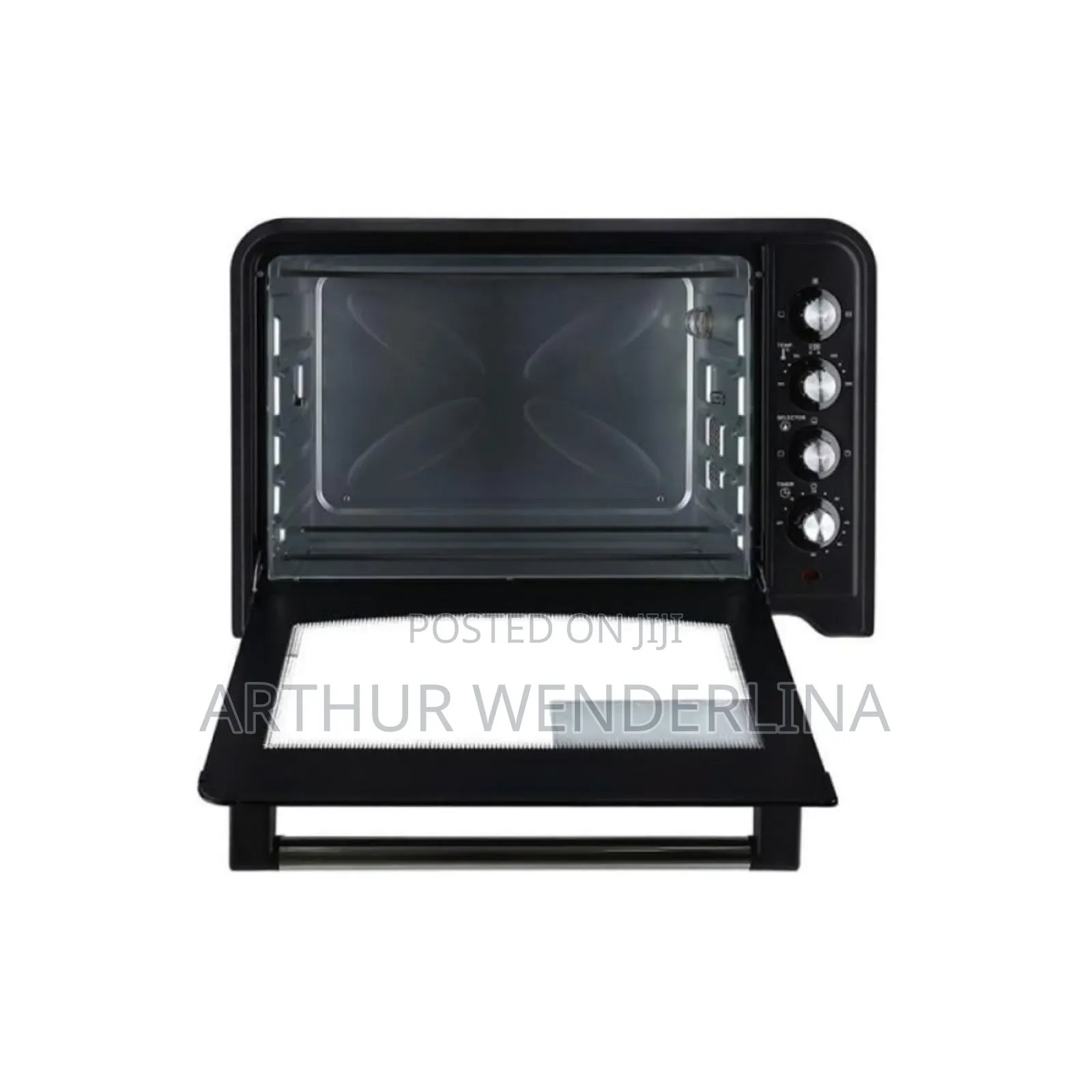 Geepas Electric Oven 60l 2200w Black