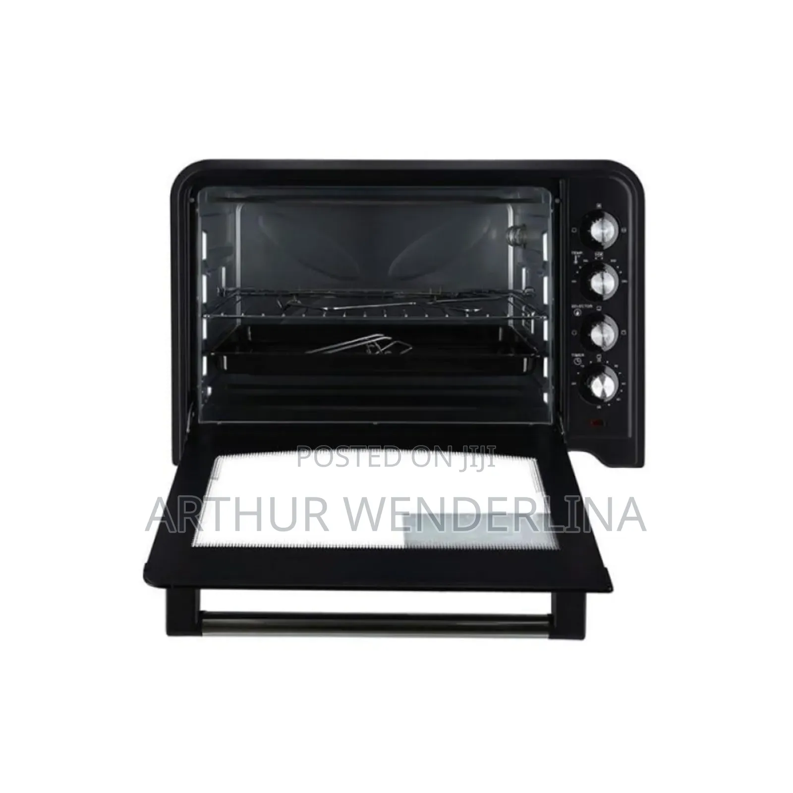 Geepas Electric Oven 60l 2200w Black