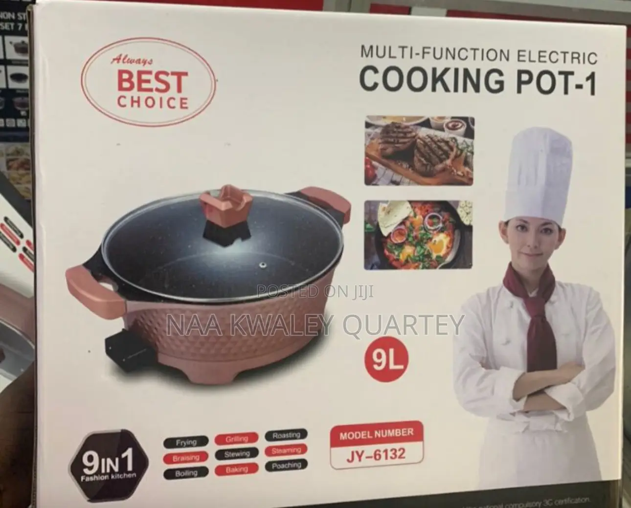 10liters Nonstick Electric Pot