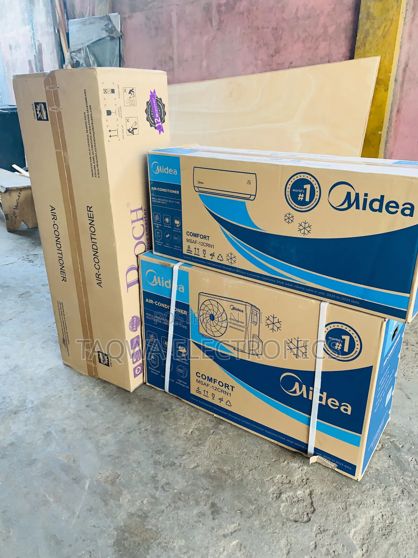Pure Midea 1.5hp Air Conditioner