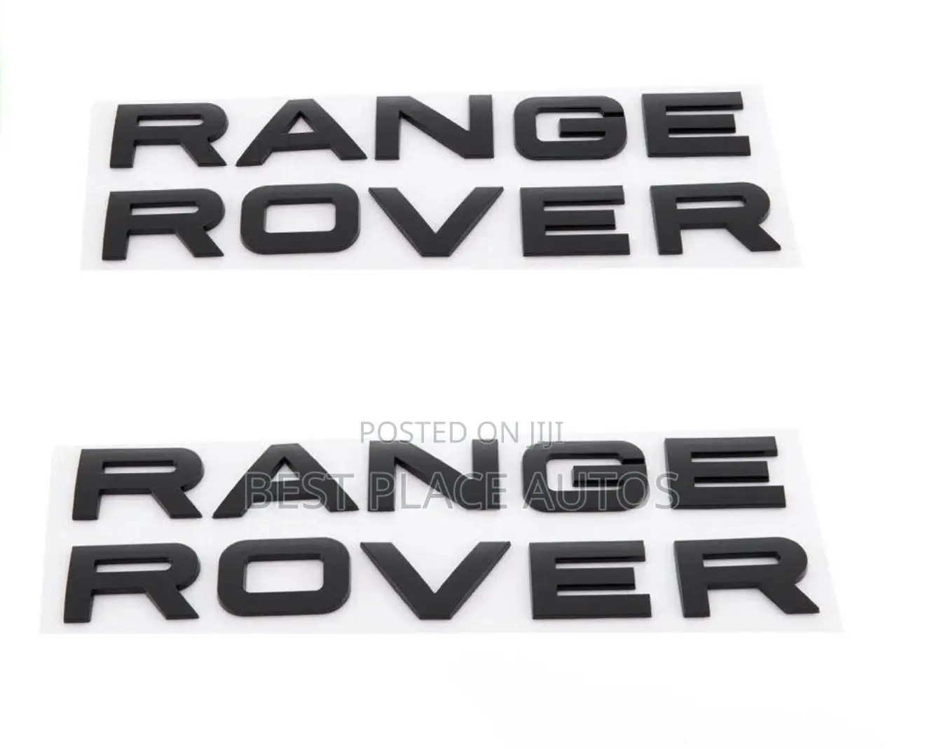 Range Rover Letters