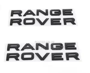 Range Rover Letters