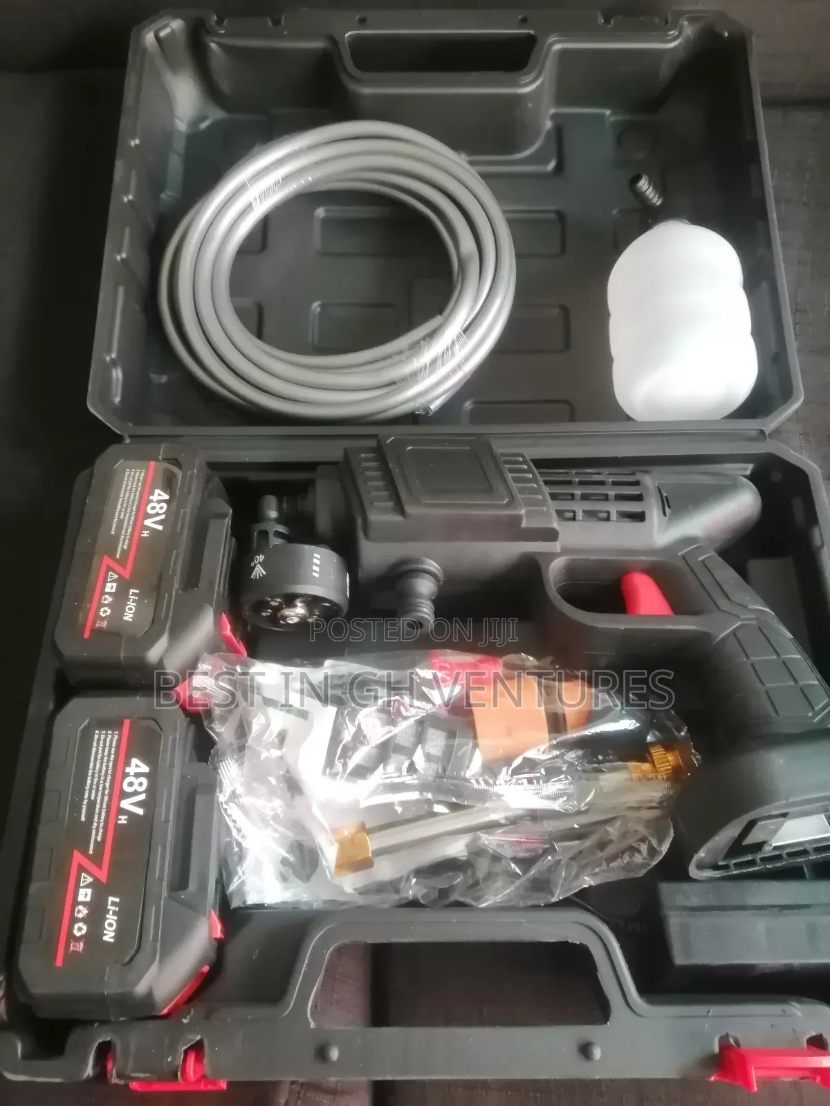 Car/Ac/Washing Gun With 6 in 1 Spraying Nozzle