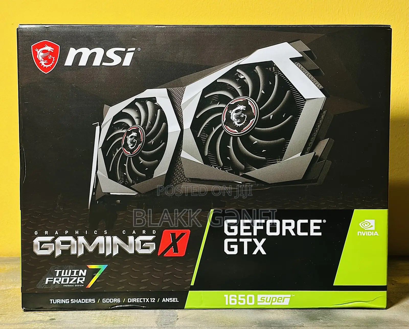 Msi Gamingx Gtx 1650 Super 4gb [Gddr6] Rgb Card