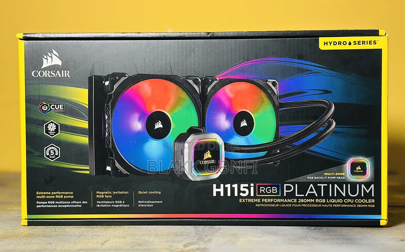 Corsair H115i Rgb Platinum Extreme Performance Liquid Cooler