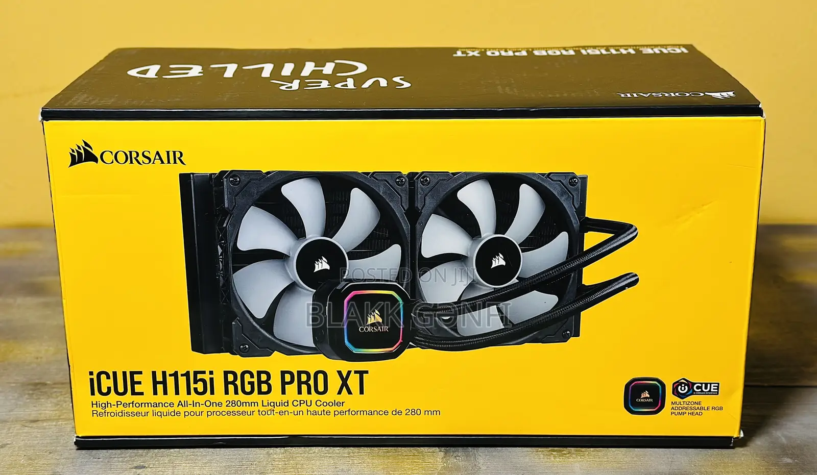 Corsair H115i Rgb Pro Xt 280mm Liquid Cooler