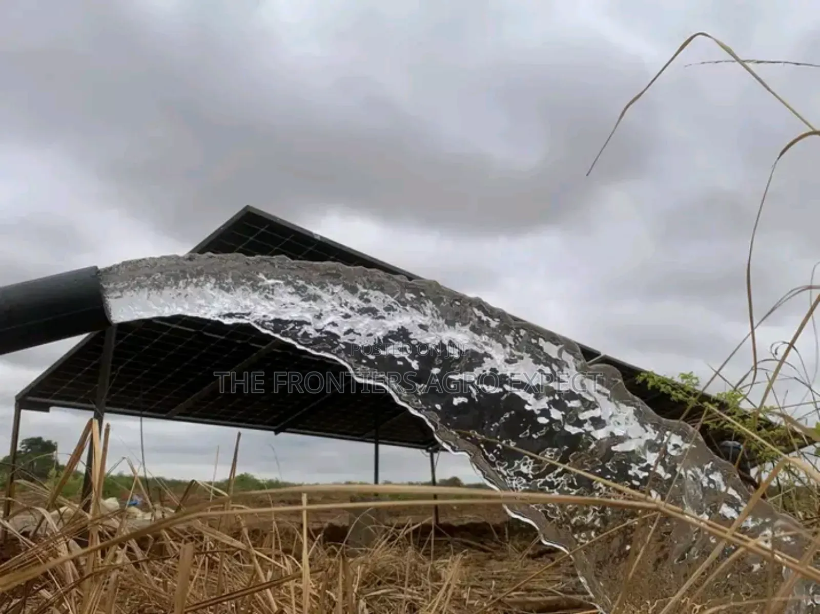 Solar Power and Irrigation System.+ Free Solar CCTV Camera