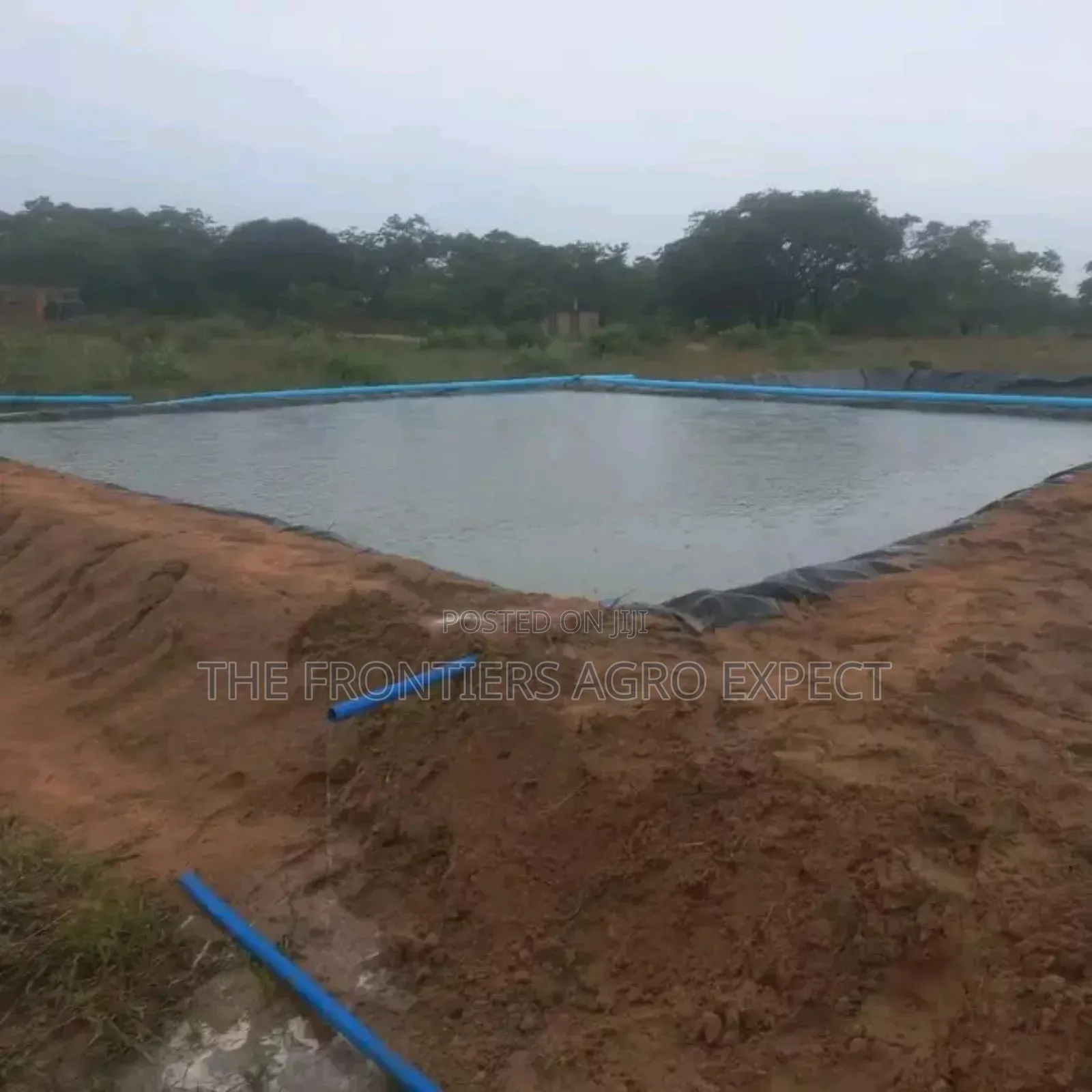 Water Reservoir With Hdpe Liner