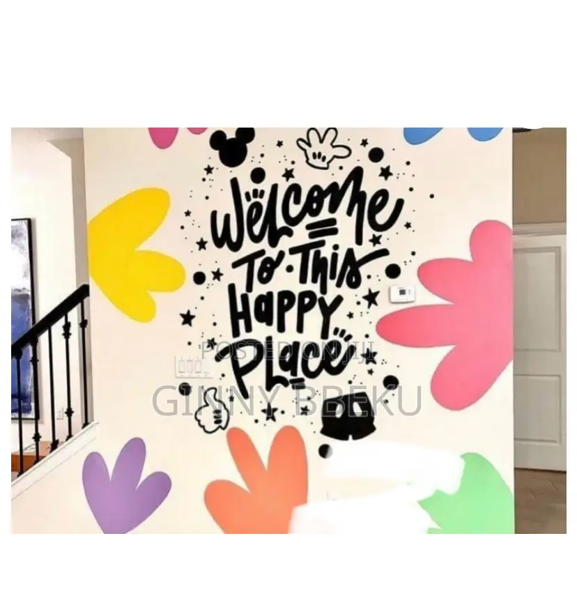 School Wall Art Paintings Murals