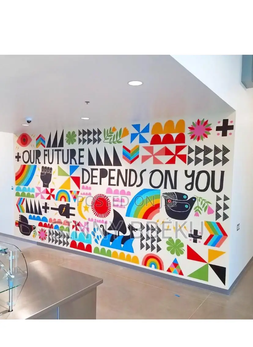 School Wall Art Paintings Murals