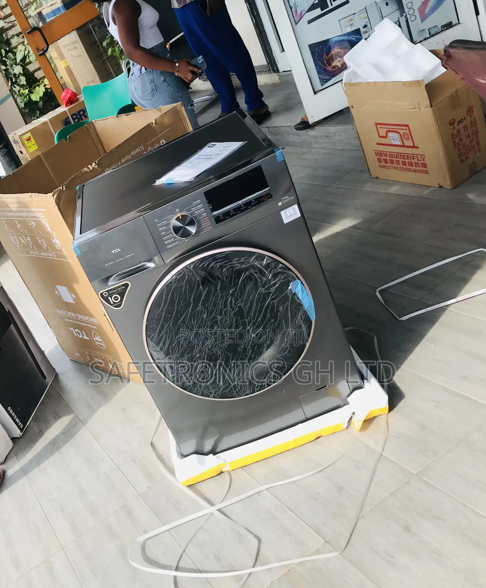 Shop Most Affordable TCL Front Load11kg Fullauto Inverter