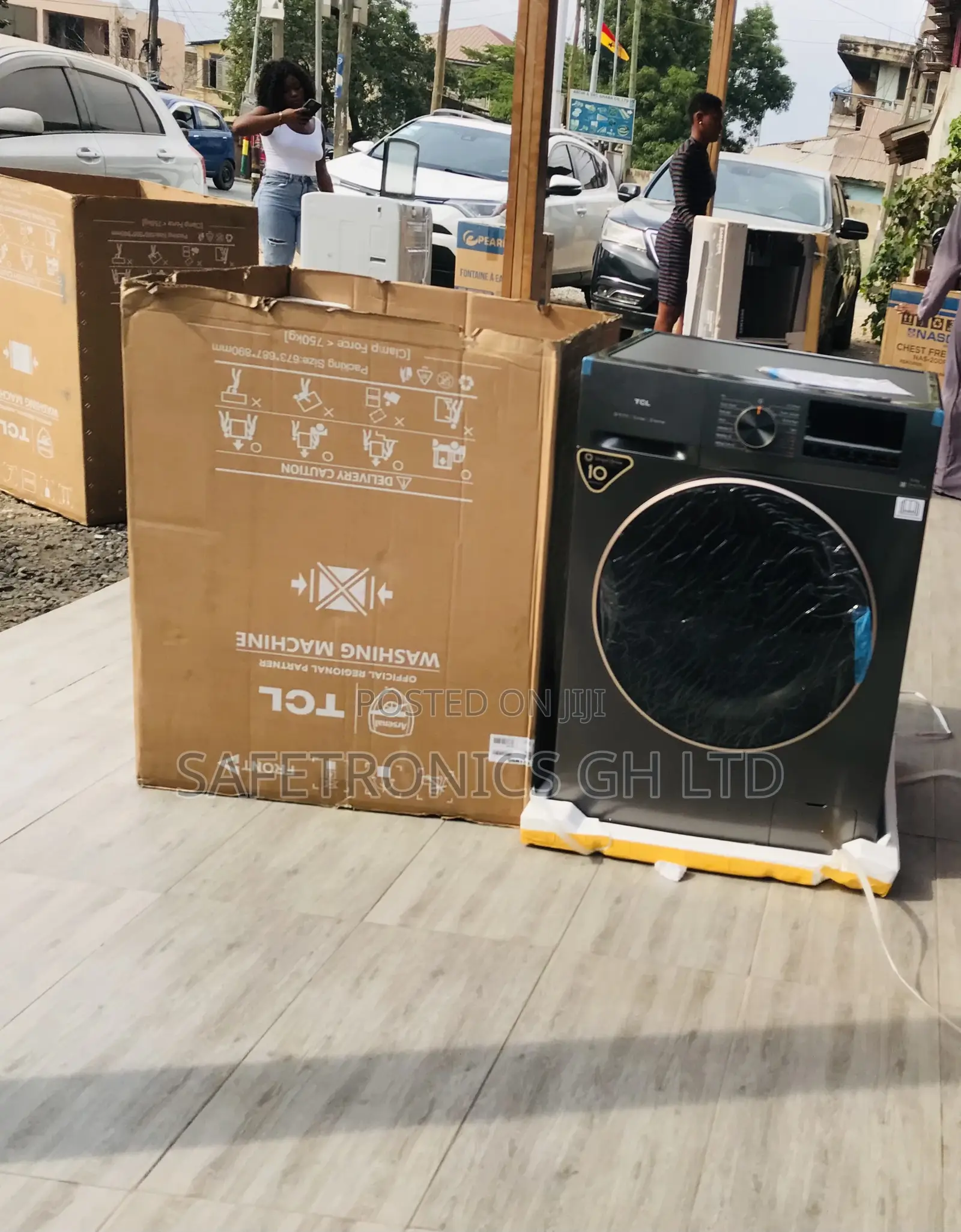 Original Sealed TCL Front Load 11kg Inverter Fullauto Washer