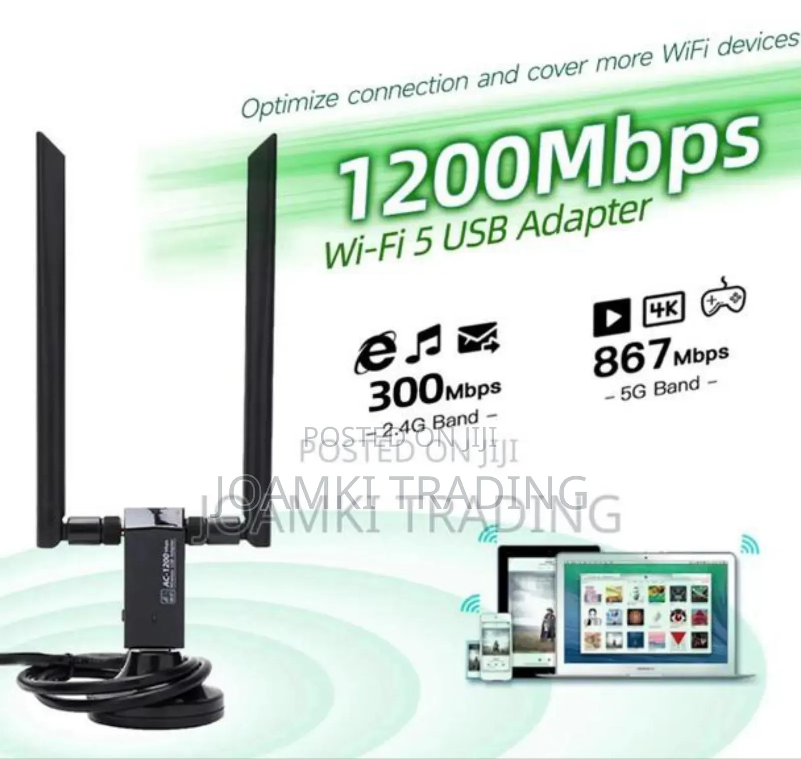 Rtl8812au 1200mbps Dual Band Usb Wifi Adapter: Linux/Windows