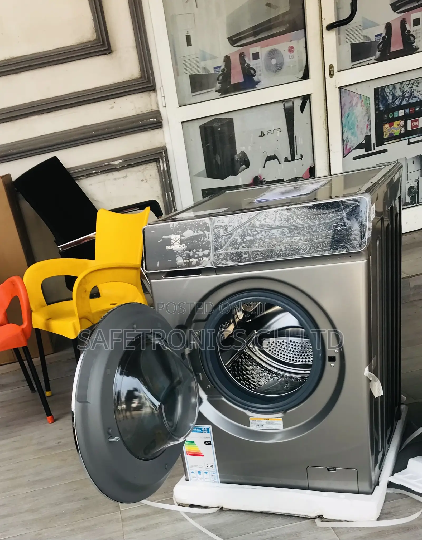 Smart Quality 11kg Inverter Fullauto Nasco Grey Washer