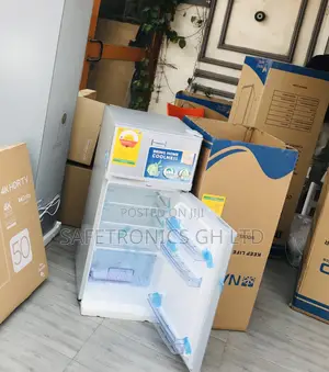 High Efficiency 90l Doubledoor Grey Nasco Top Freezer