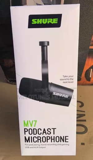 Shure Mv7 Podcast Microphone