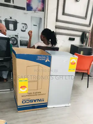 Grey Top Freezer 90l Doubledoor Nas-12fl Lastest Fridge
