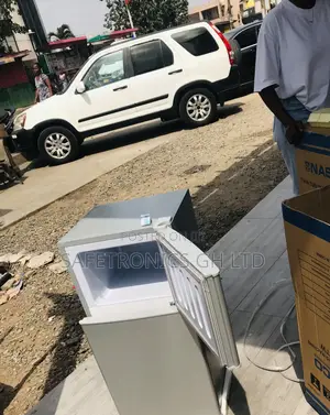 Top Freezer Grey 90 Liters Doubledoor Fast Frosty Fridge