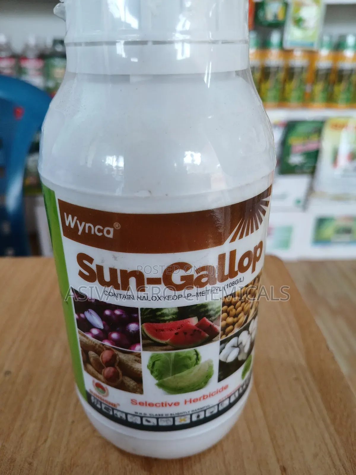 Sun-Gallop Vegetable Selective Herbicide