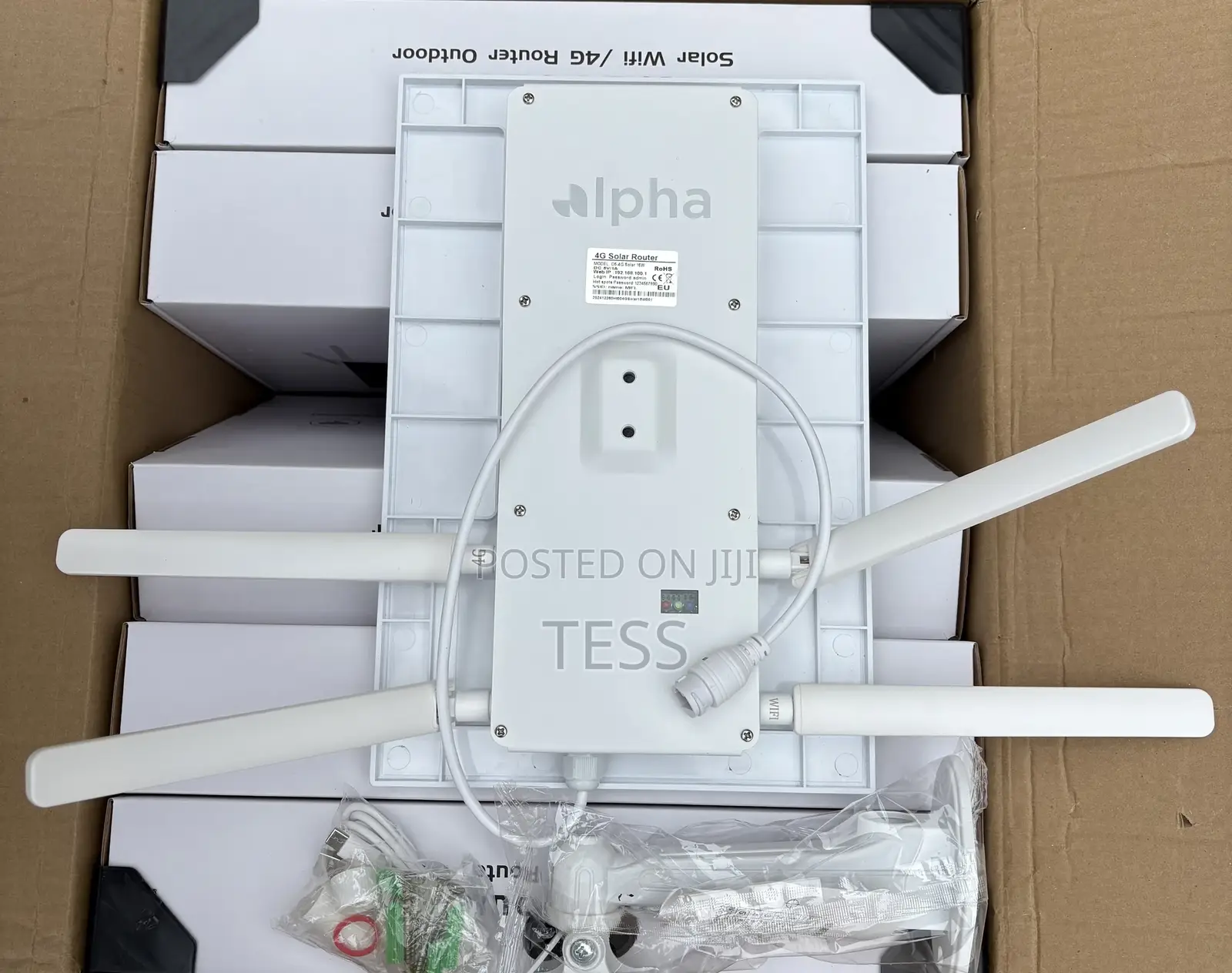 Alpha Solar Powered 4g Router Outdoor