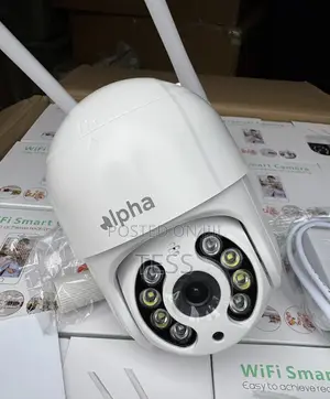 Alpha Wifi PTZ Mini Camera Motion Tracking Color at Night
