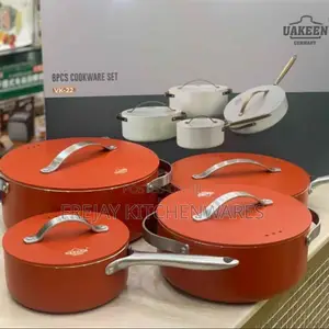 Uakeen 8pcs Cookware Set