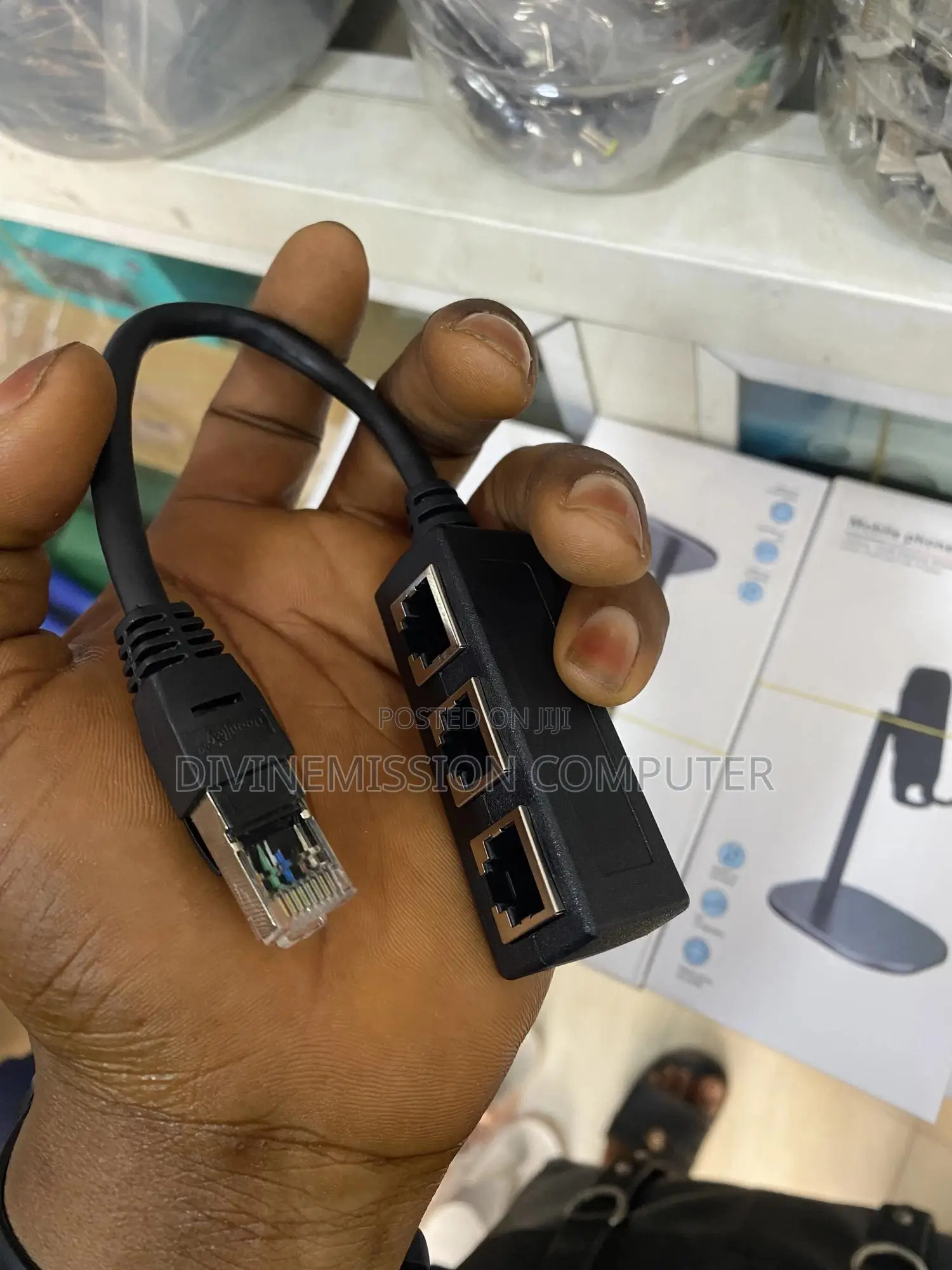 Rj47 Internet Splitter 3 Ports