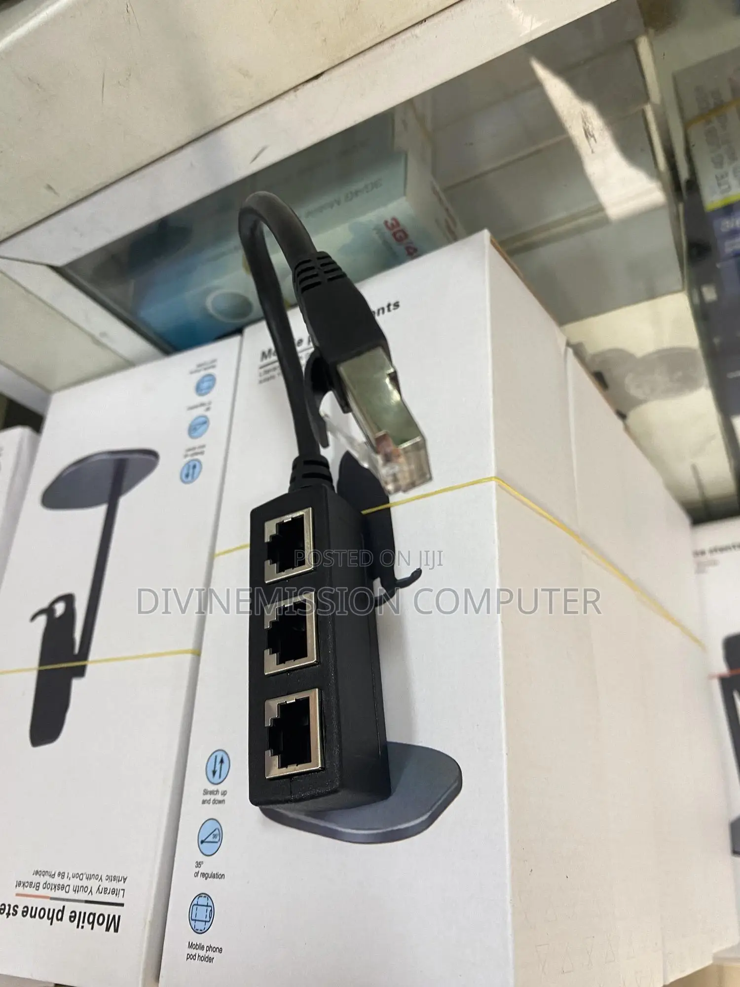 Rj47 Internet Splitter 3 Ports
