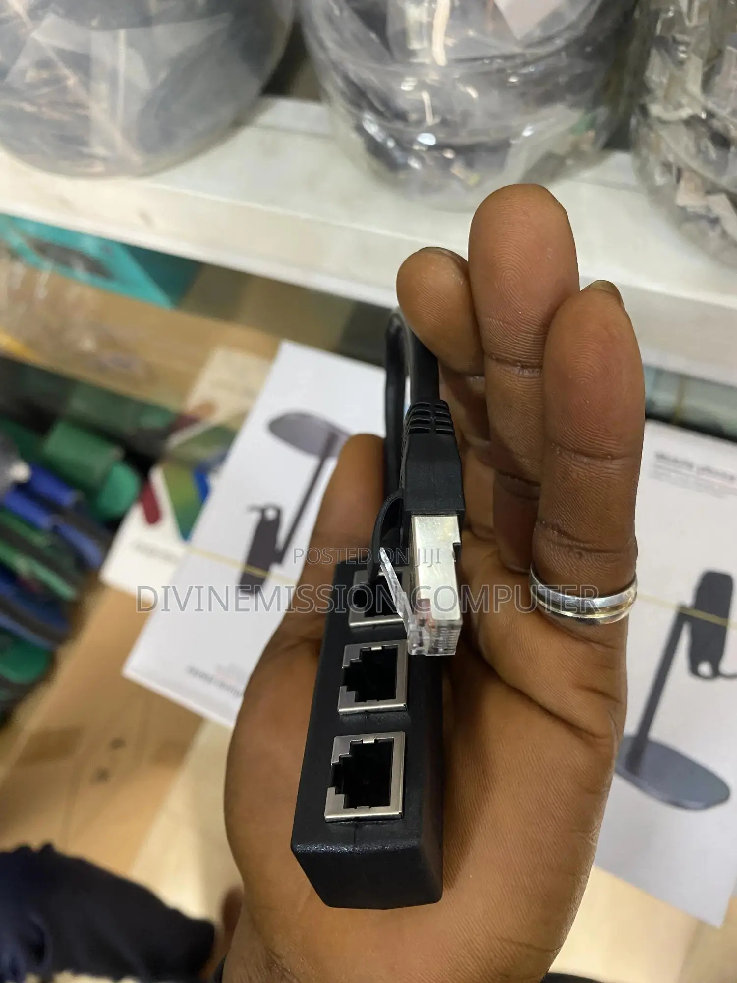 Rj47 Internet Splitter 3 Ports