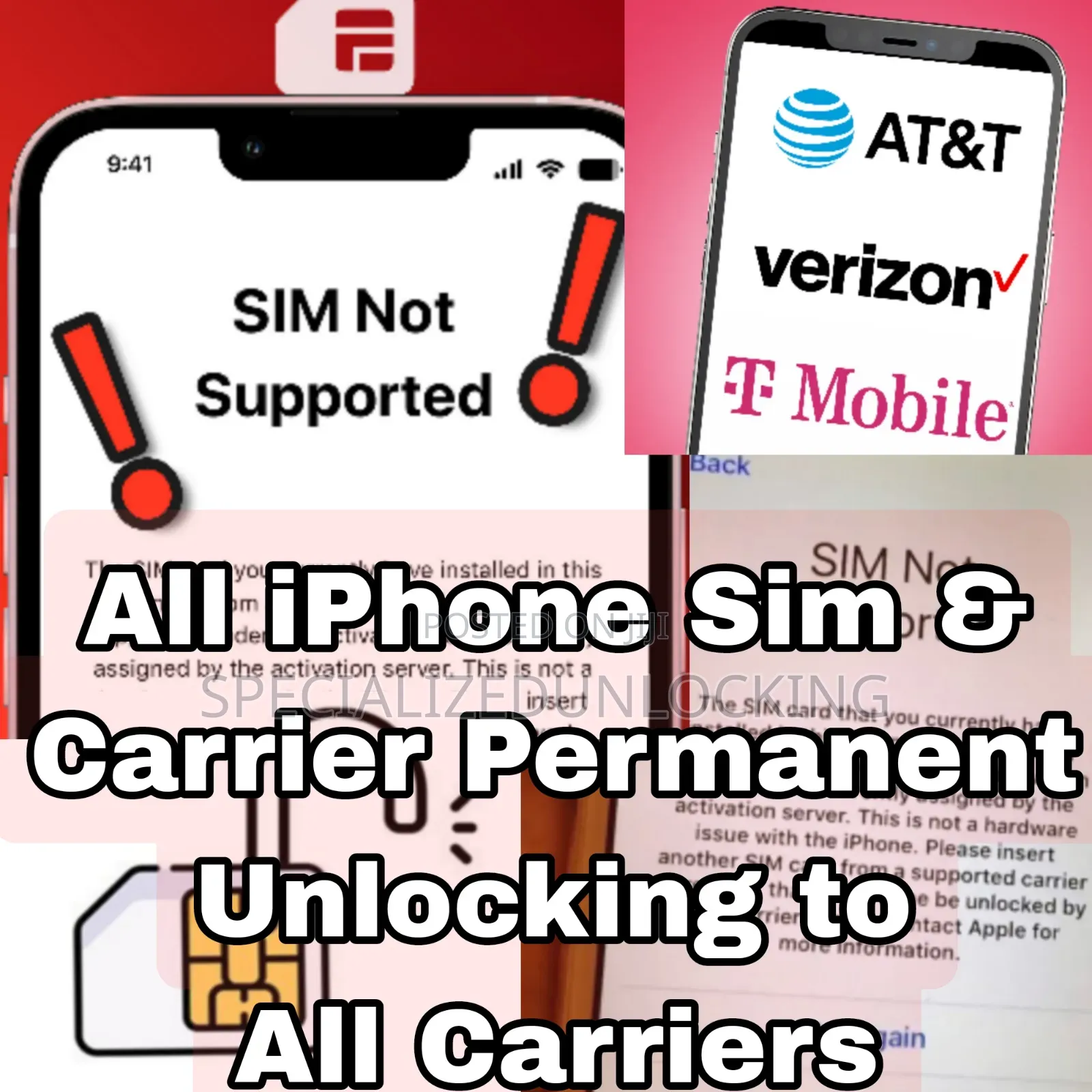 iPhone Sim Not Supported Unlocking Permanently